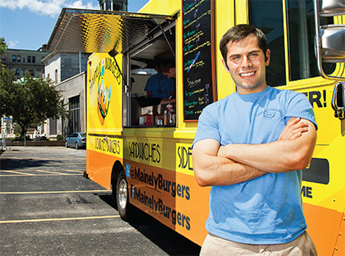 A Babson student's food truck business makes good