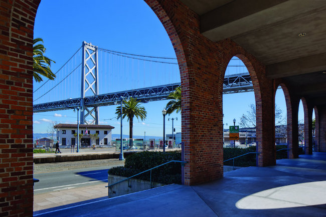 Wharton's San Francisco campus affords a majestic view of the Bay Bridge