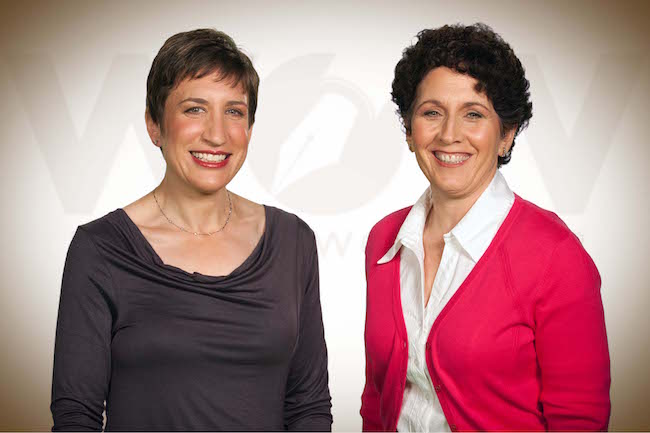 Kim Lifton, right, and Susan Knoppow, authors of How to Write an Effective College Essay: The Inside Scoop for Parents
