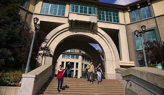 The toughest admission standards for any undergraduate business program is at UC-Berkeley' Haas School of Business where students are first admitted to the university and then must apply to the B-school in their sophomore year.