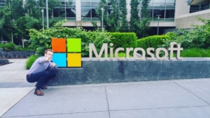 Blake LaBathe, a senior at Minnesota's Carlson School of Management will be working full-time at Microsoft after graduation this spring. Courtesy photo