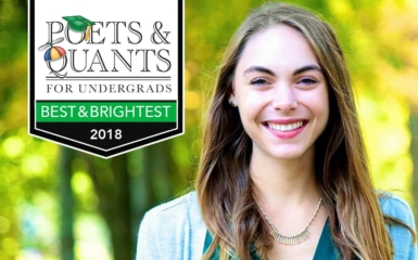 Poets&Quants For Undergrads - 2018 Best & Brightest: Katie Eilert ...