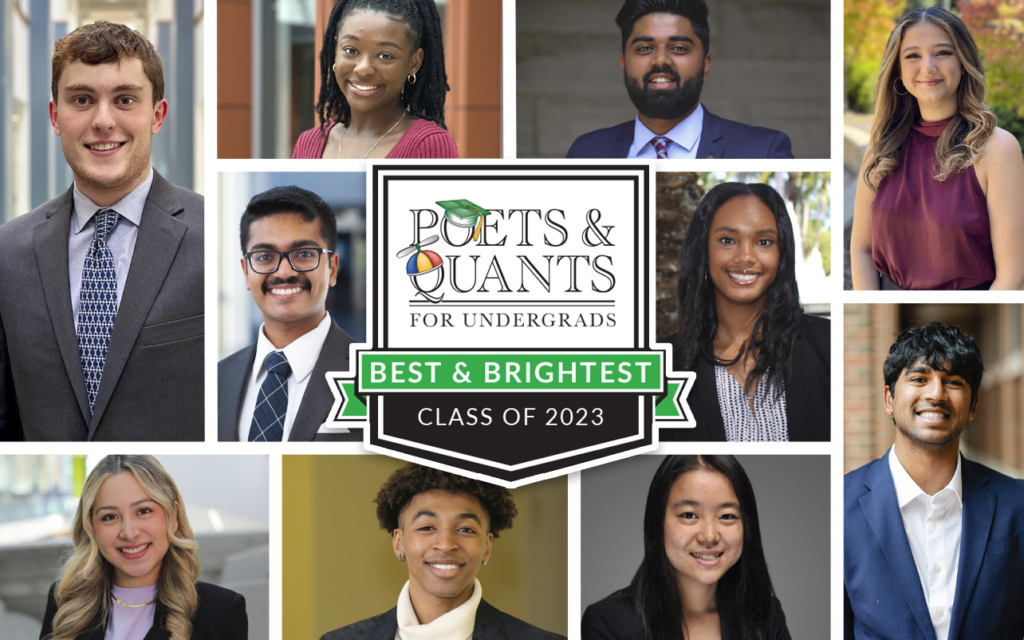 Poets&Quants For Undergrads - 100 Best & Brightest Undergraduate ...