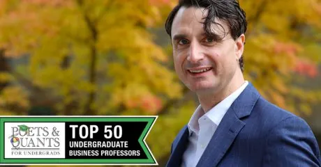 2025 Best Undergraduate Professors: Blair Flicker, Darla Moore School of Business at University of South Carolina
